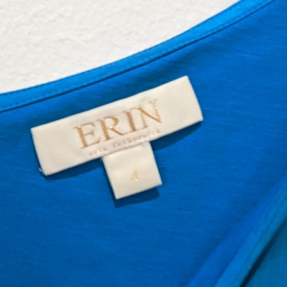 ERIN Blue Lola Dress - 4 - Picture 4 of 7